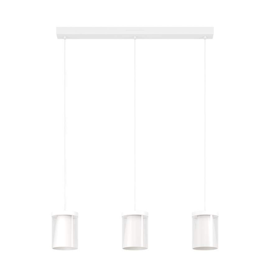 Eglo - LED RGBW Himmennettävä kattokruunu johdossa 3xLED/3,7W/230V 2700-6500K valkoinen ZigBee