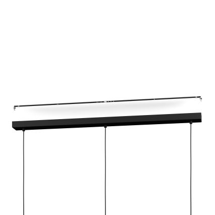 Eglo - LED RGBW Himmennettävä kattokruunu johdossa 3xLED/3,7W/230V 2700-6500K musta