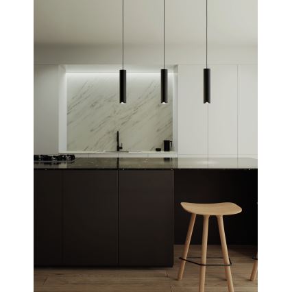 Eglo - LED RGBW Himmennettävä kattokruunu johdossa 3xLED/3,7W/230V 2700-6500K musta