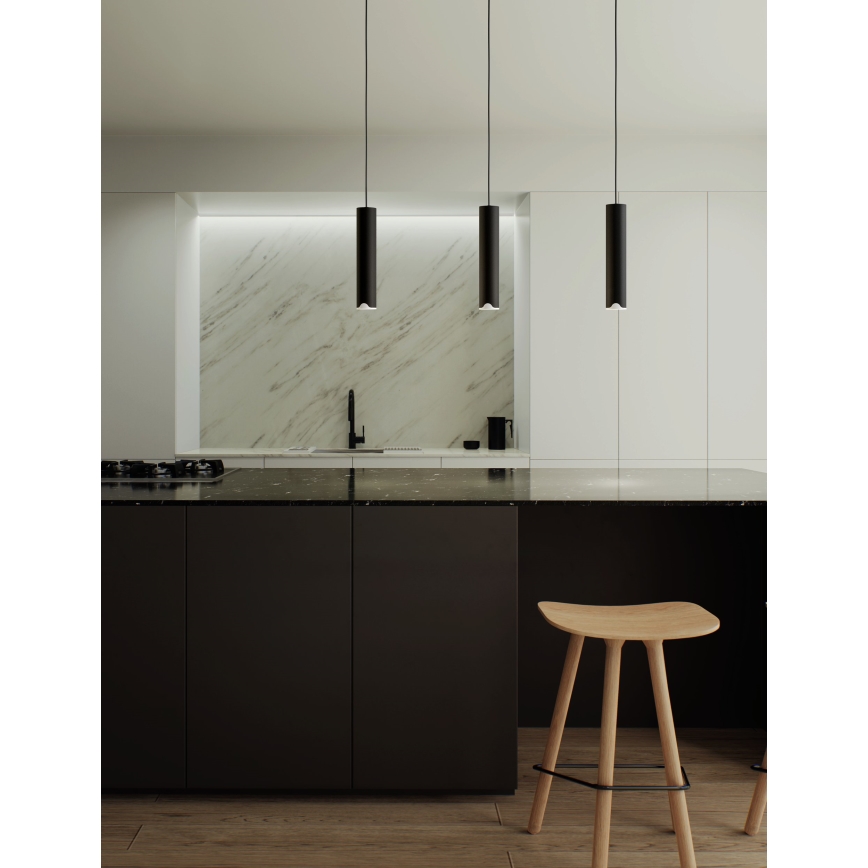 Eglo - LED RGBW Himmennettävä kattokruunu johdossa 3xLED/3,7W/230V 2700-6500K musta