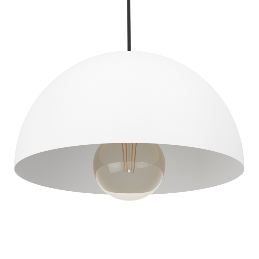 Eglo - Kattokruunu johdossa 1xE27/40W/230V halkaisija 30 cm valkoinen
