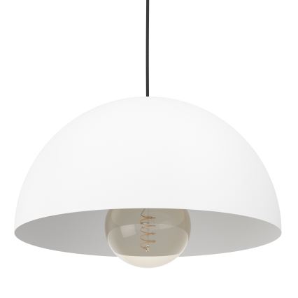 Eglo - Kattokruunu johdossa 1xE27/40W/230V halkaisija 38 cm valkoinen