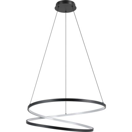 Eglo - LED-kattokruunu johdossa LED/42W/230V 3000K musta