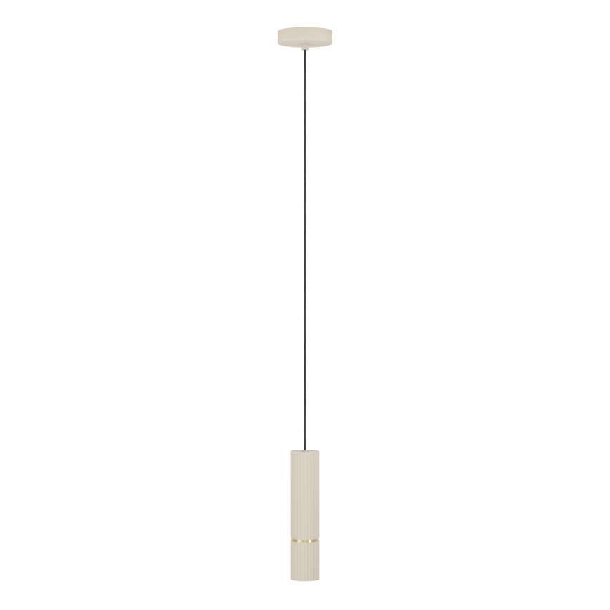 Eglo - LED-kattokruunu johdossa 1xGU10/5W/230V 3000K beige