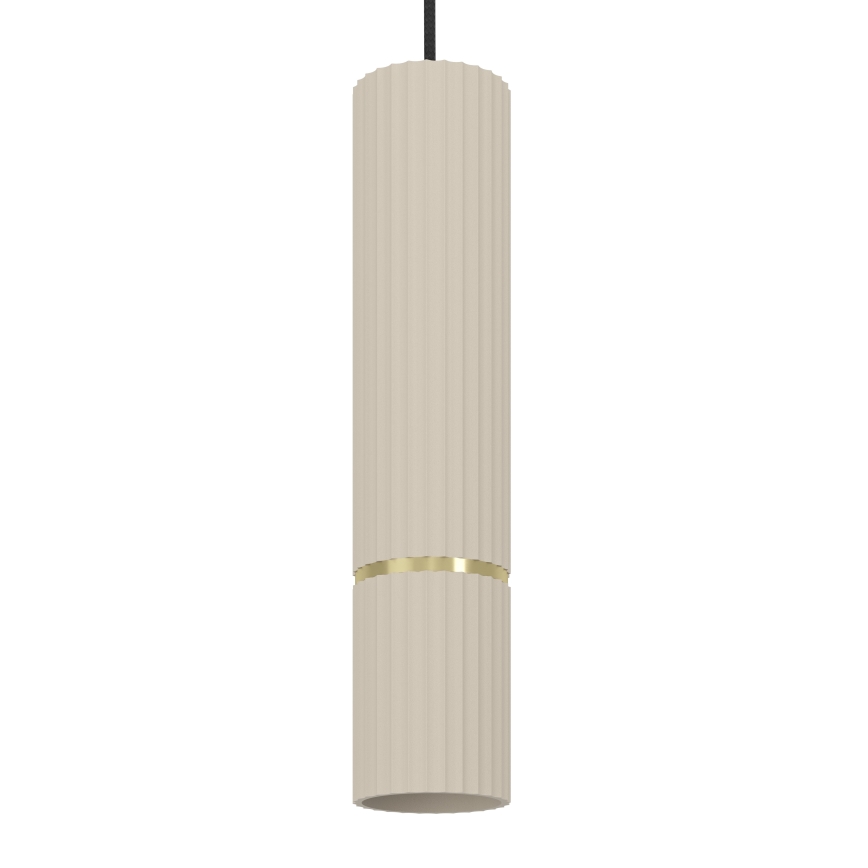 Eglo - LED-kattokruunu johdossa 1xGU10/5W/230V 3000K beige
