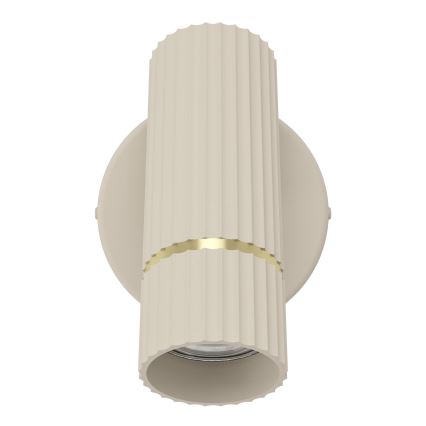Eglo - LED-seinävalaisin 1xGU10/5W/230V 3000K beige