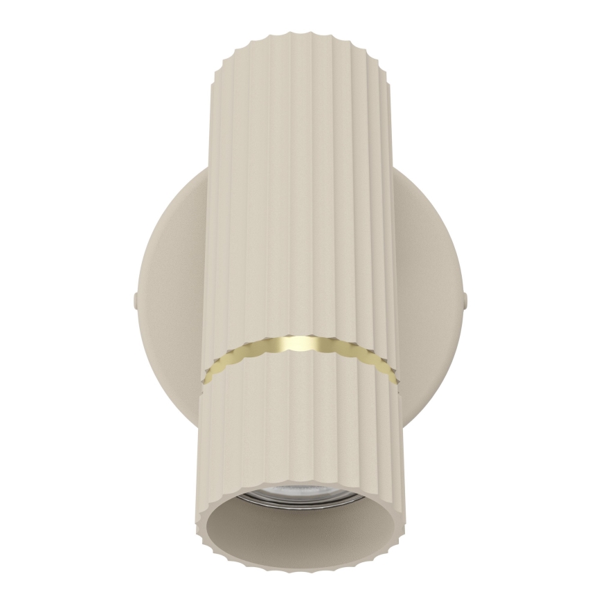 Eglo - LED-seinävalaisin 1xGU10/5W/230V 3000K beige