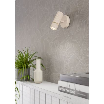 Eglo - LED-seinävalaisin 1xGU10/5W/230V 3000K beige
