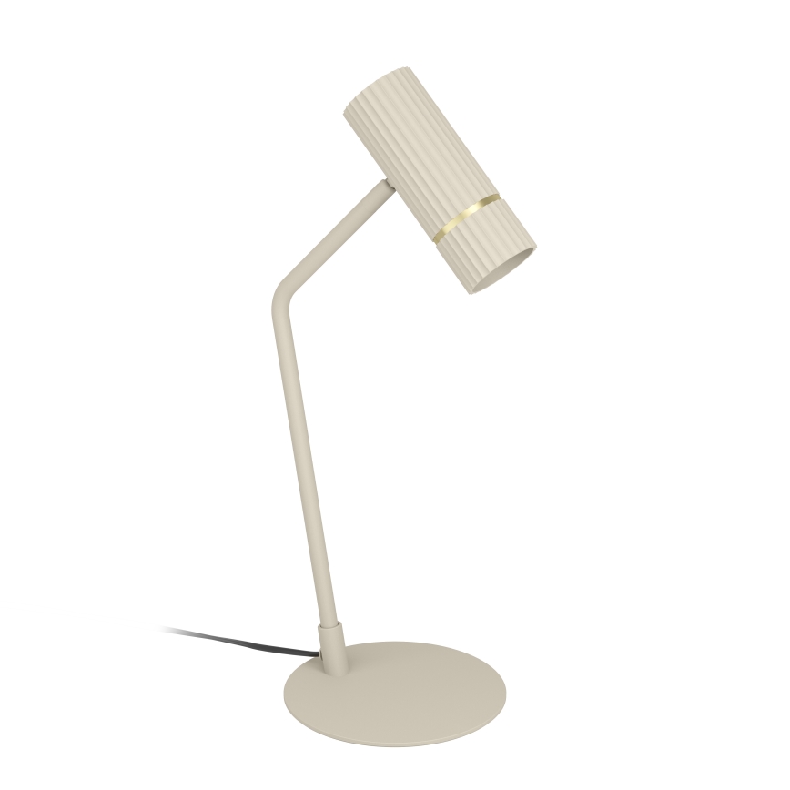 Eglo - LED-pöytävalaisin 1xGU10/5W/230V 3000K beige