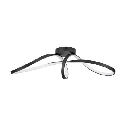 Eglo - LED RGBW Himmennettävä kattovalo LED/22W/230V 2700-6500K musta