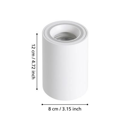 Eglo - LED RGBW Himmennettävä kohdevalo LED/4,9W/230V 2700-6500K valkoinen