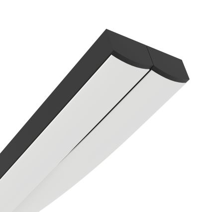 Eglo - LED-kattokruunu johdossa LED/20W/230V 4000K musta