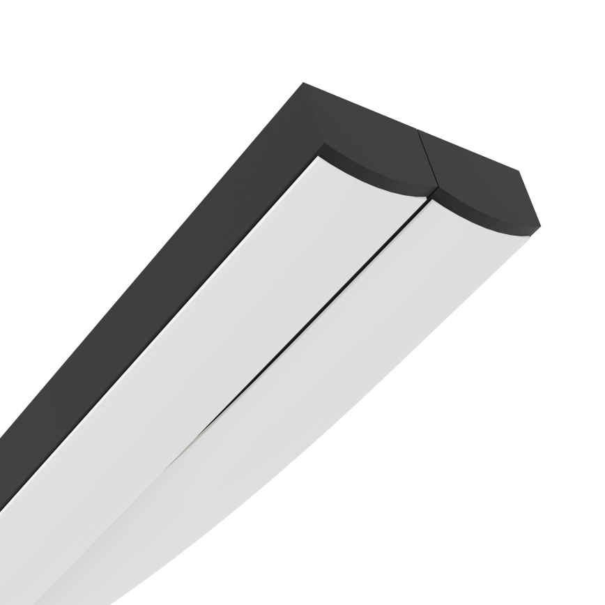 Eglo - LED-kattokruunu johdossa LED/20W/230V 4000K musta