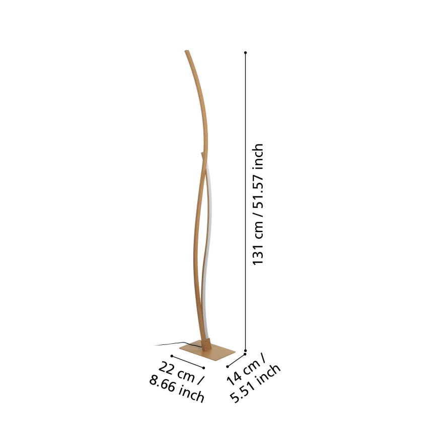 Eglo - LED-lattiavalaisin LED/20W/230V 4000K beige