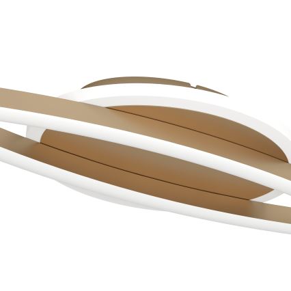 Eglo - LED-kattovalaisin LED/12W/230V 4000K kupari