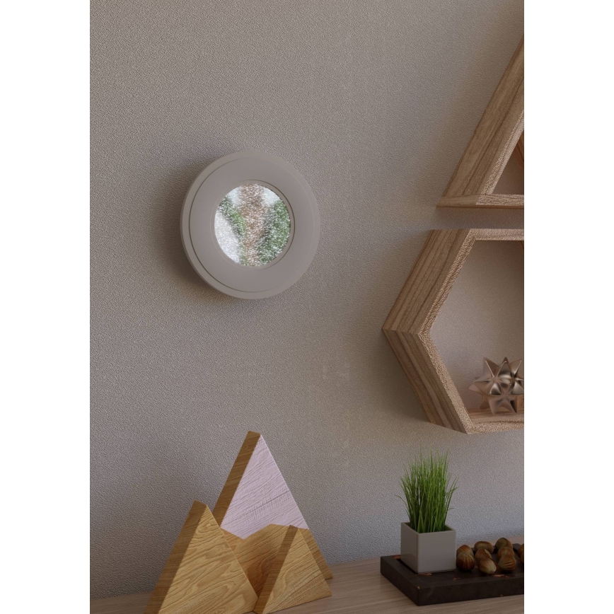 Eglo - LED-seinävalaisin LED/12W/230V 4000K valkoinen
