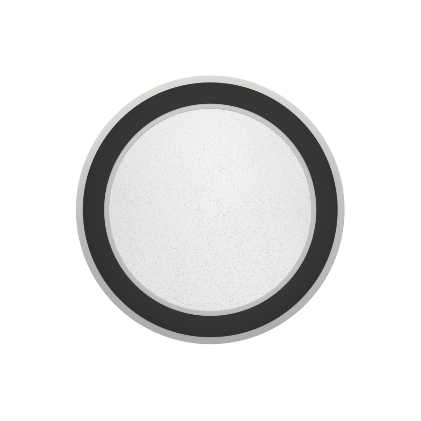 Eglo - Himmennettävä LED-kattovalaisin LED/20W/230V 2700-6500K musta + kauko-ohjaus
