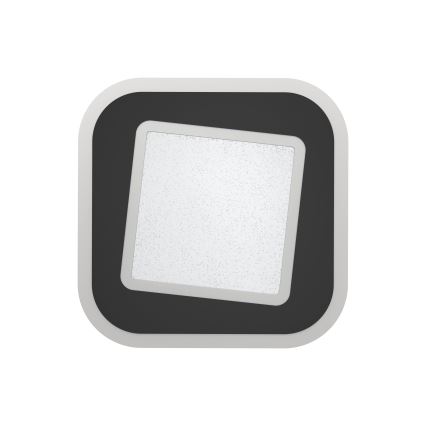 Eglo - Himmennettävä LED-kattovalaisin LED/20W/230V 2700-6500K musta + kauko-ohjaus