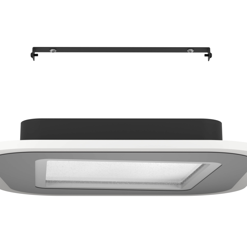 Eglo - Himmennettävä LED-kattovalaisin LED/20W/230V 2700-6500K musta + kauko-ohjaus