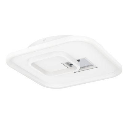 Eglo - LED-kattovalaisin 1xLED/16,2W/230V + 1xLED/9,2W 38x38 cm valkoinen