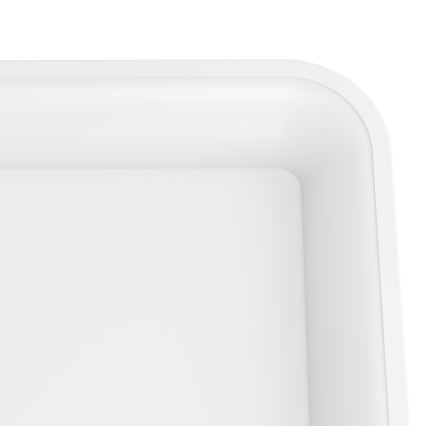Eglo - Himmennettävä LED-kattovalaisin LORETELLO LED/12W/230V valkoinen + kauko-ohjaus