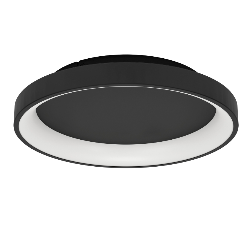 Eglo - Himmennettävä LED-kattovalaisin LED/12W/230V 2700-6500K musta + kauko-ohjaus