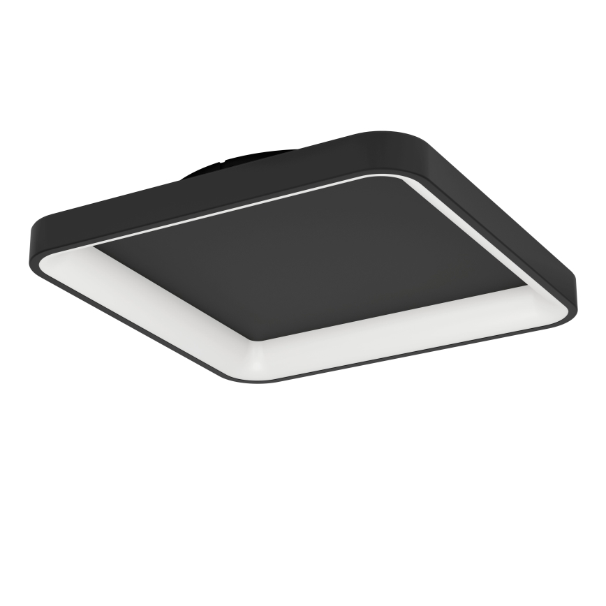 Eglo - Himmennettävä LED-kattovalaisin LED/12W/230V 2700-6500K musta + kauko-ohjaus