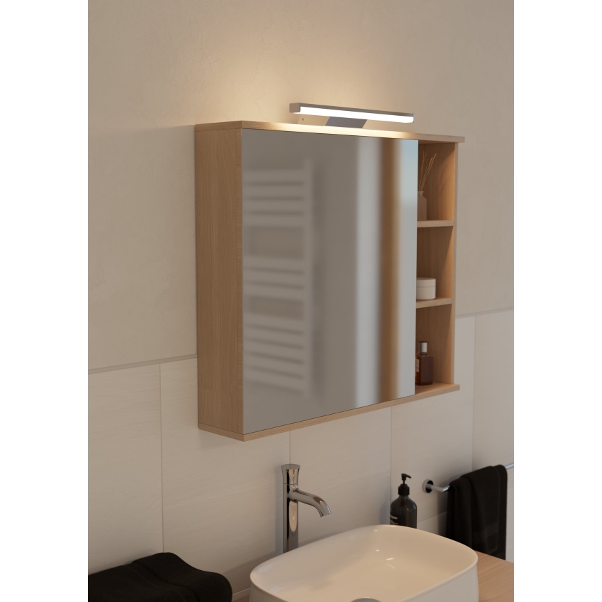 Eglo - LED RGBW Himmennettävä kylpyhuone Peilivalaistus LED/12W/230V 2700-6500K IP44 mattakromi