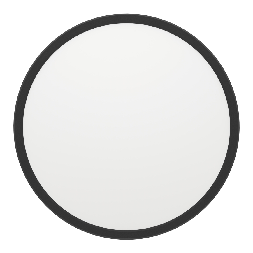 Eglo - LED-ulkokattovalaisin LED/13,9W/230V 2700/4000/6500K halkaisija 30 cm IP44 musta