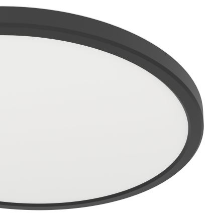 Eglo - LED-ulkokattovalaisin LED/13,9W/230V 2700/4000/6500K halkaisija 30 cm IP44 musta