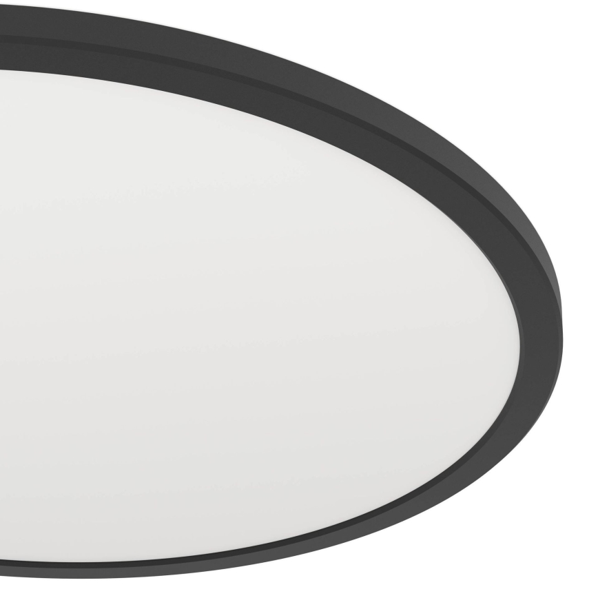 Eglo - LED-ulkokattovalaisin LED/16,8W/230V 2700/4000/6500K halkaisija 50 cm IP44 musta
