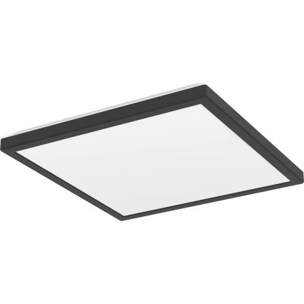 Eglo - LED-ulkokattovalaisin LED/13,4W/230V 2700/4000/6500K 29x29 cm IP44 musta