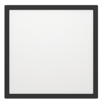 Eglo - LED-ulkokattovalaisin LED/13,4W/230V 2700/4000/6500K 29x29 cm IP44 musta