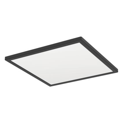 Eglo - LED-ulkokattovalaisin LED/17,6W/230V 2700/4000/6500K 39x39 cm IP44 musta