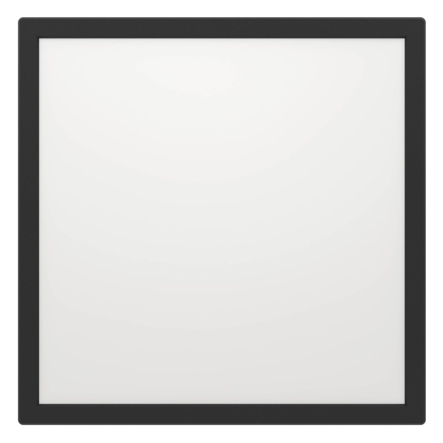 Eglo - LED-ulkokattovalaisin LED/17,6W/230V 2700/4000/6500K 39x39 cm IP44 musta