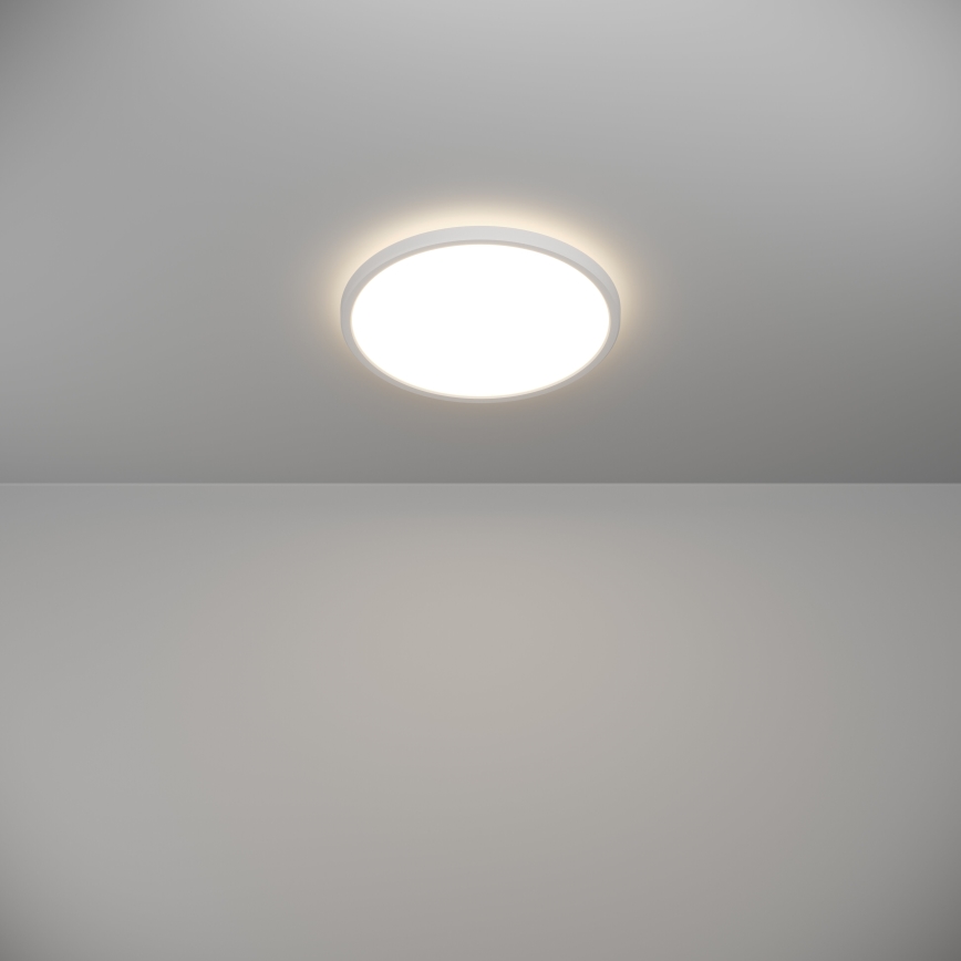 Eglo - LED-ulkokattovalaisin LED/13,9W/230V 2700/4000/6500K halkaisija 30 cm IP44 valkoinen