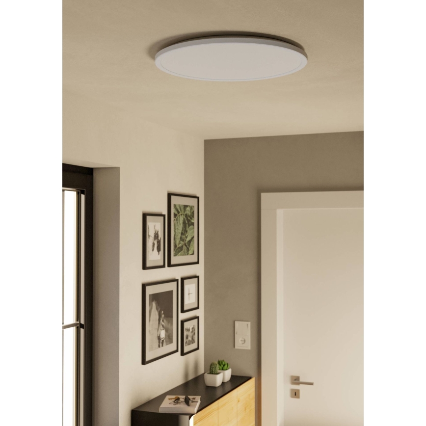 Eglo - LED-ulkokattovalaisin LED/16,8W/230V 2700/4000/6500K halkaisija 50 cm IP44 valkoinen