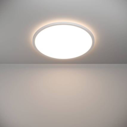 Eglo - LED-ulkokattovalaisin LED/16,8W/230V 2700/4000/6500K halkaisija 50 cm IP44 valkoinen