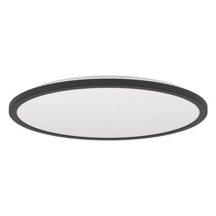 Eglo - LED Himmennettävä ulko katto kevyt LED/16,8W/230V 2700-6500K halkaisija 50 cm IP44 musta + kauko-ohjaus