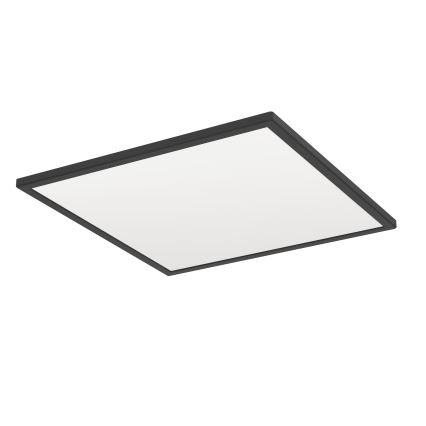 Eglo 901457 - LED Himmennettävä ulko katto kevyt LED/17W/230V 2700-6500K 50x50 cm IP44 musta + kauko-ohjaus
