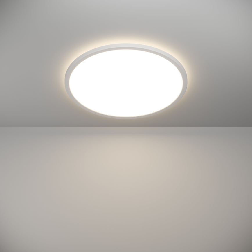 Eglo - LED Himmennettävä ulko katto kevyt LED/16,8W/230V 2700-6500K halkaisija 50 cm IP44 valkoinen + kauko-ohjaus