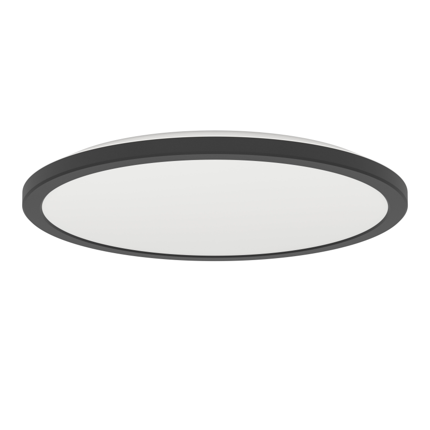 Eglo - LED RGBW Himmennettävä ulko katto kevyt LED/18,5W/230V 2700-6500K halkaisija 38,9cm IP44 musta ZigBee