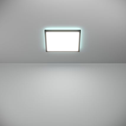 Eglo - LED RGBW Himmennettävä ulko katto kevyt LED/13,4W/230V 2700-6500K 29x29 cm IP44 musta
