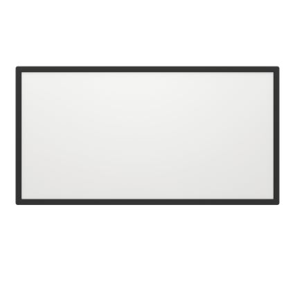Eglo - LED RGBW Himmennettävä ulko katto kevyt LED/17,2W/230V 2700-6500K 30x57cm IP44 musta ZigBee