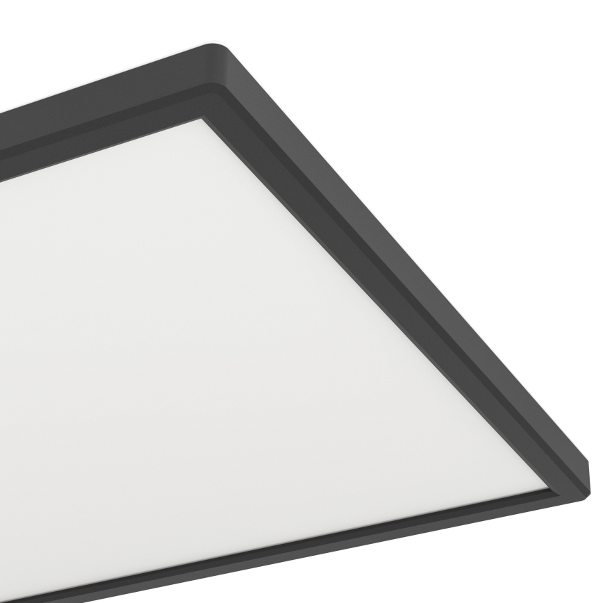 Eglo - LED RGBW Himmennettävä ulko katto kevyt LED/17,2W/230V 2700-6500K 30x57cm IP44 musta ZigBee