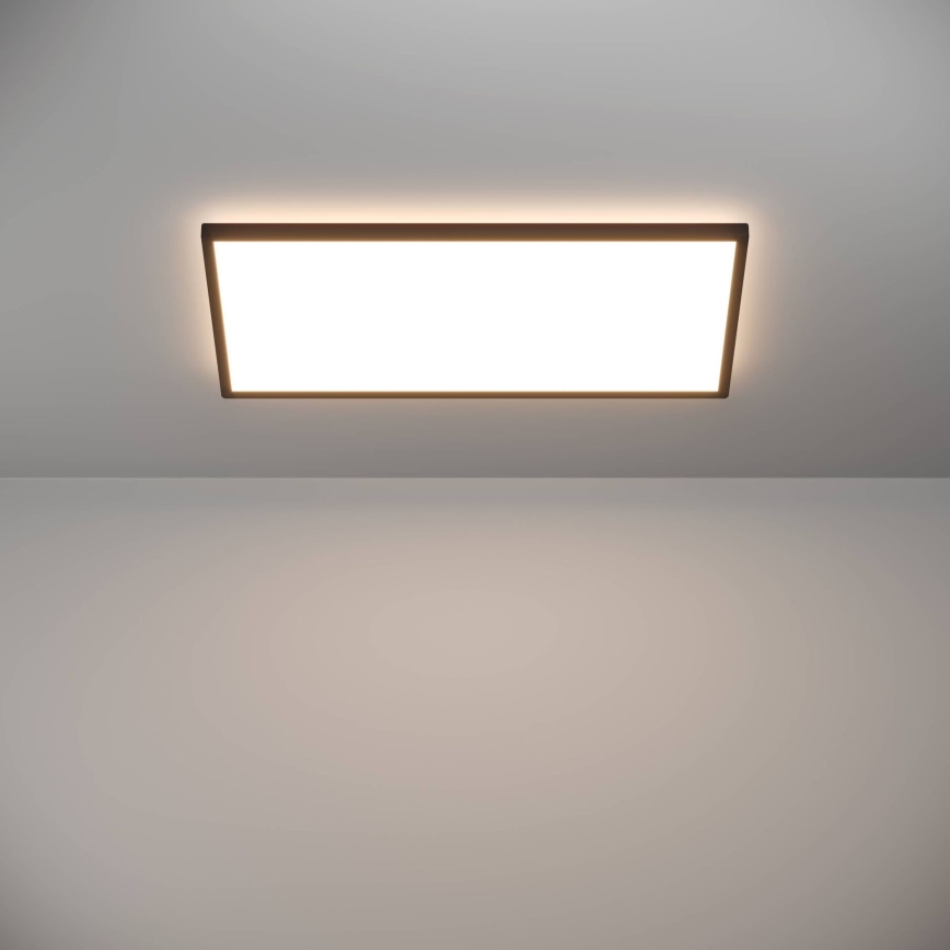 Eglo - LED RGBW Himmennettävä ulko katto kevyt LED/17,2W/230V 2700-6500K 30x57cm IP44 musta ZigBee