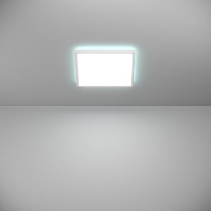 Eglo - LED RGBW Himmennettävä ulko katto kevyt LED/13,4W/230V 2700-6500K 29x29 cm IP44 valkoinen ZigBee
