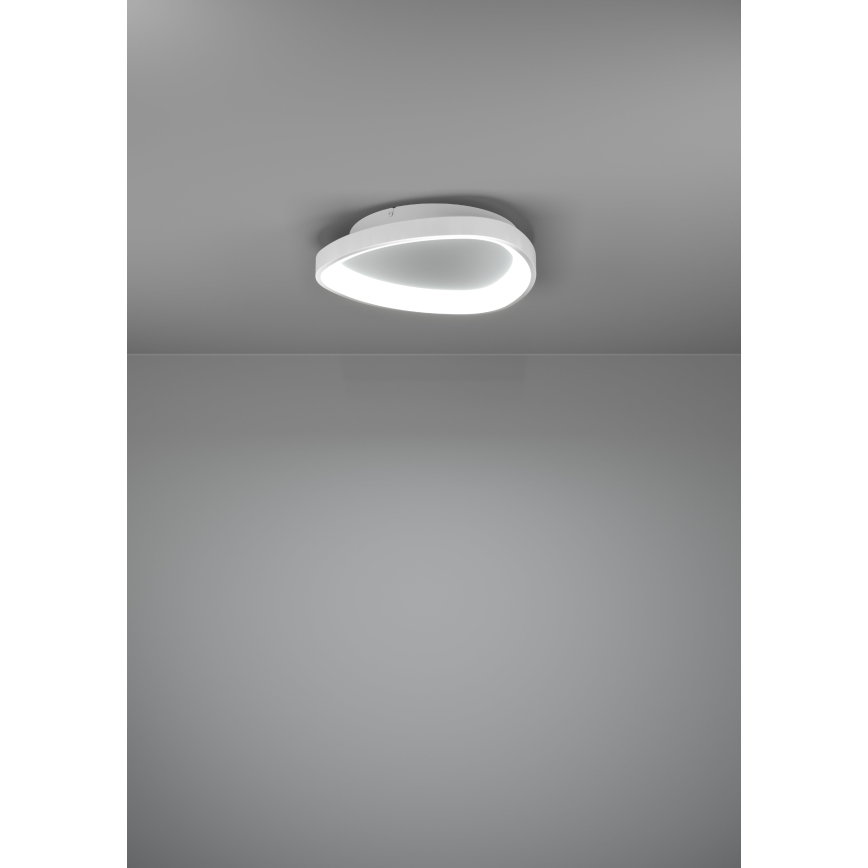 Eglo - Himmennettävä LED-kattovalaisin LED/12W/230V 2700-6500K valkoinen + kauko-ohjaus