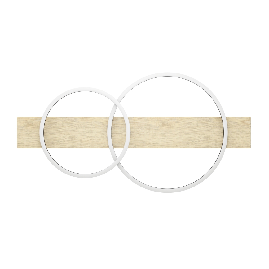 Eglo - LED-kattovalaisin 2xLED/12W/230V 3000K beige/musta