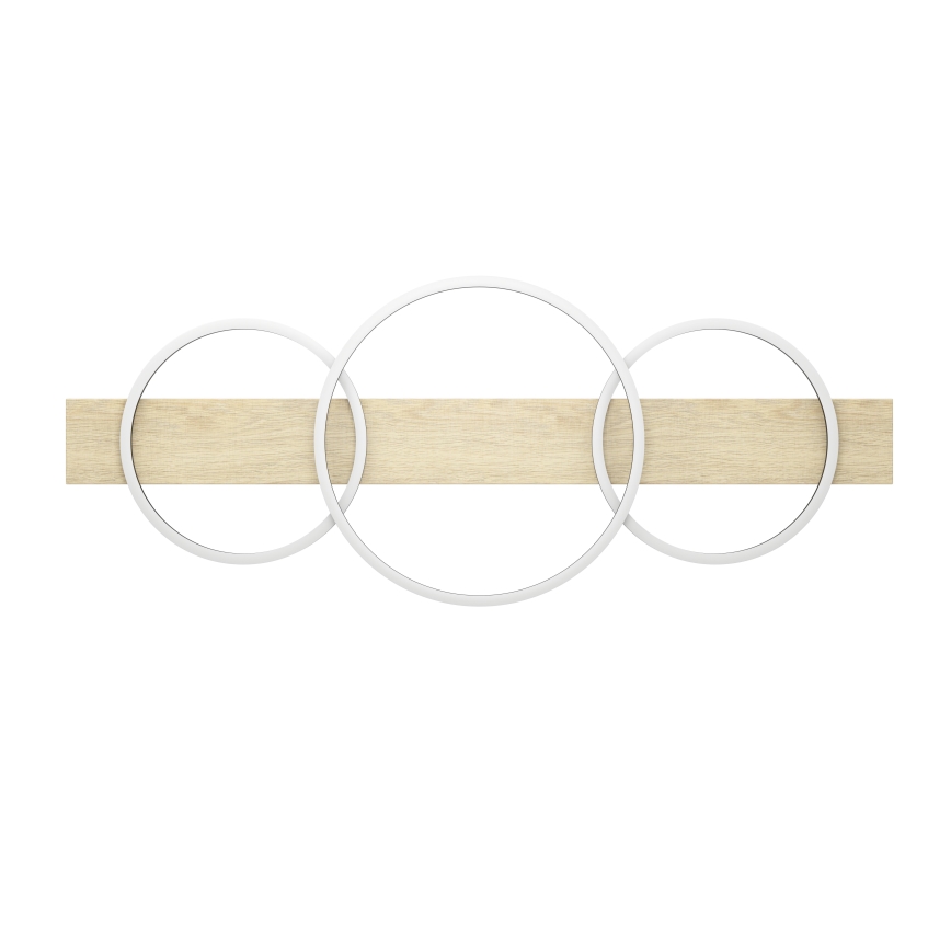 Eglo - LED-kattovalaisin 3xLED/12W/230V 3000K beige/musta